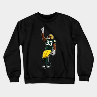 Aaron Jones #33 Celebrates Crewneck Sweatshirt